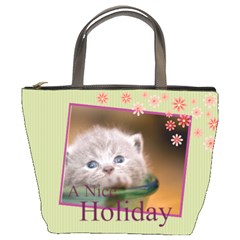 holiday of pet - Bucket Bag