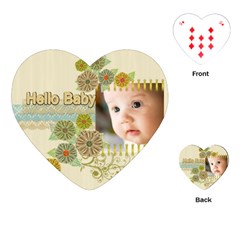 baby - Playing Cards Single Design (Heart)