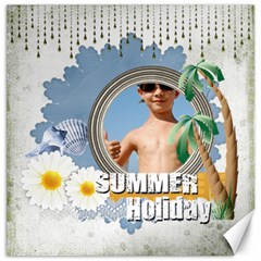 summer holiday - Canvas 20  x 20 