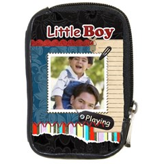 little boy - Compact Camera Leather Case