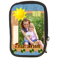summer - Compact Camera Leather Case