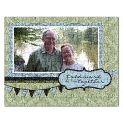 Treasure the Time Together Puzzle - Jigsaw Puzzle (Rectangular)