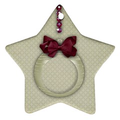 Christmas Ornament-star ornament (2 sides) - Star Ornament (Two Sides)