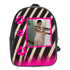 Bag school big - zebra - School Bag (Large)