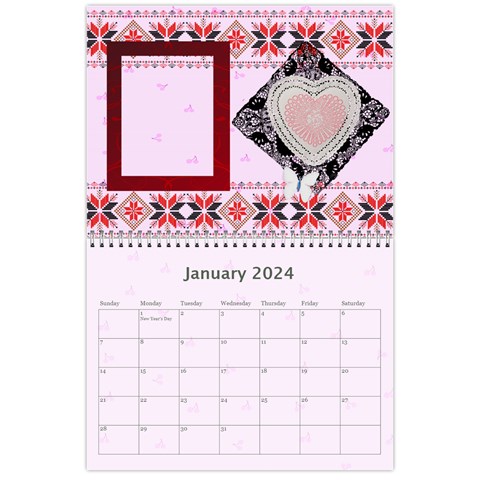 Pretty Pastels Calendar 2024 By Kim Blair Jan 2024