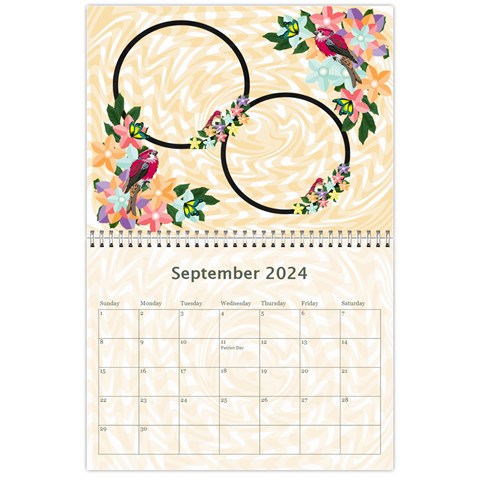 Pretty Pastels Calendar 2024 By Kim Blair Sep 2024