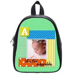 School bag small - A it s for adorable - School Bag (Small)