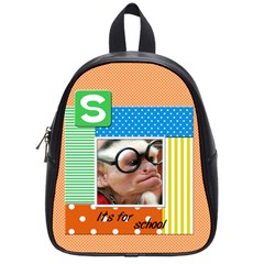 School bag small - S it s for school - School Bag (Small)