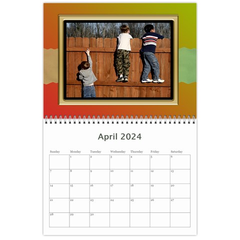 Tutti General Purpose (any Year) Calendar 2024 By Deborah Apr 2024