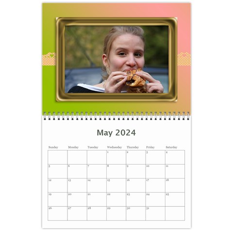 Tutti General Purpose (any Year) Calendar 2024 By Deborah May 2024
