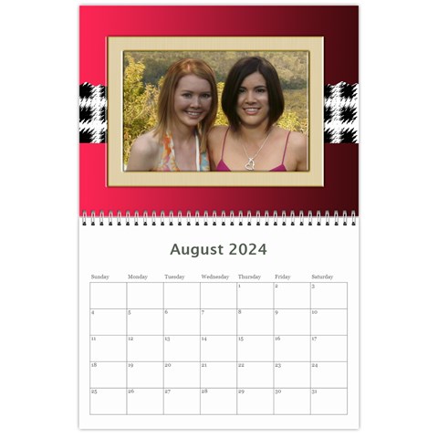 Tutti General Purpose (any Year) Calendar 2024 By Deborah Aug 2024