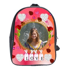 love large bookbag - School Bag (Large)