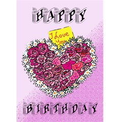 Happy Birthday 2 - Greeting Card 5  x 7 