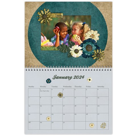 18 Month 2024 Calendar/family Jan 2024