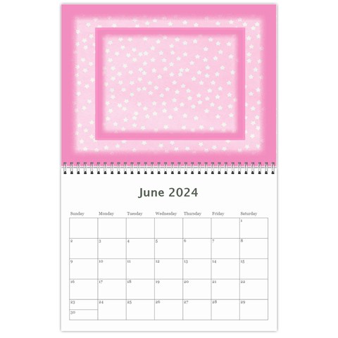 Pretty In Pink 2024 (any Year) Calendar By Deborah Jun 2024