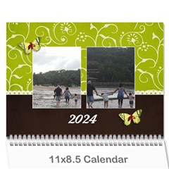 Calendar- Butterfly Dreams - Wall Calendar 11  x 8.5  (12-Months)