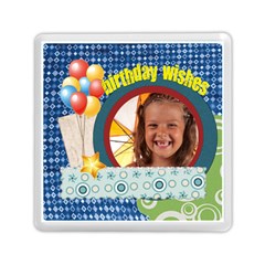 birthday wish - Memory Card Reader (Square)