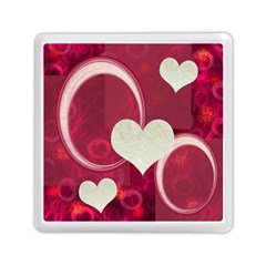 I Heart You pink Memory card reader - Memory Card Reader (Square)