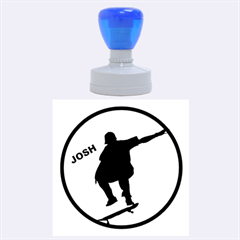 Skate/Sports-Rubber Stamp Round (L) - Rubber Stamp Round (Large)