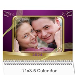 Memories 2024 (any Year) Calendar 8.5x6 - Wall Calendar 11  x 8.5  (12-Months)