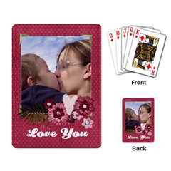 Love/Pink/girl-Playing cards (single design) - Playing Cards Single Design (Rectangle)