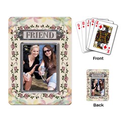 Floral Friend Playing Cards - Playing Cards Single Design (Rectangle)