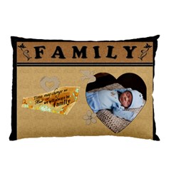 Family 2-Sided Pillow Case - Pillow Case (Two Sides)