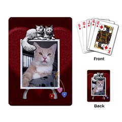 My Cat Playing Cards - Playing Cards Single Design (Rectangle)