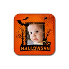halloween - Rubber Coaster (Square)