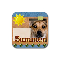 summer - Rubber Coaster (Square)