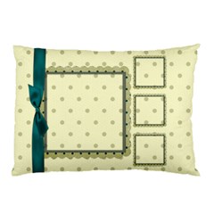 Covered in Teal 2 sided Pillow Case 1 - Pillow Case (Two Sides)