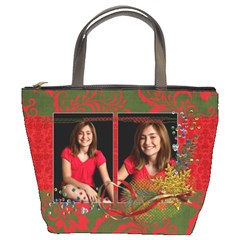 Christmas/Holiday-Bucket Bag