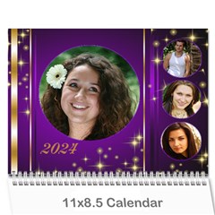Celebration Calendar 2024 (any Year) - Wall Calendar 11  x 8.5  (12-Months)
