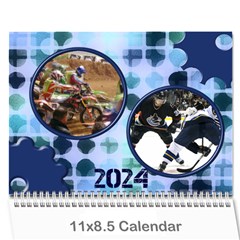 The Bloke Calendar 2024 (any Year) - Wall Calendar 11  x 8.5  (12-Months)