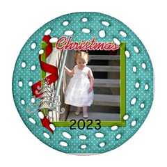 2023 Fancy Ornament 1 - Ornament (Round Filigree)
