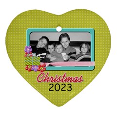 2023 Heart Ornament 3 - Ornament (Heart)