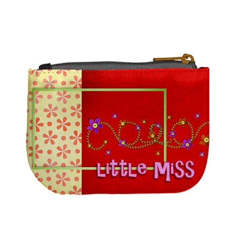 Little Miss Mini Coin Purse By Angel Back