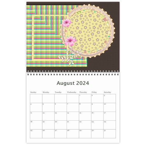 2024 Calendar Aug 2024