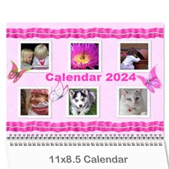 My Girl 2024 (any Year) Calendar - Wall Calendar 11  x 8.5  (12-Months)
