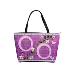 Spring Purple pink Classic Shoulder bag - Classic Shoulder Handbag