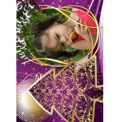 Christmas tree Card  5x7 - Greeting Card 5  x 7 