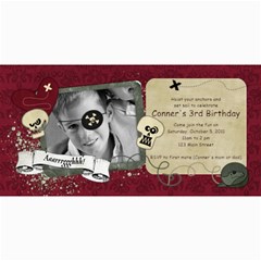 Pirate Birthday Party-4x8 Photo Cards - 4  x 8  Photo Cards