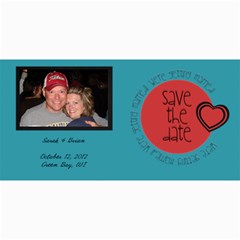 Save The Date PhotoCard - 4  x 8  Photo Cards