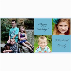 Christmas photo card - 4  x 8  Photo Cards