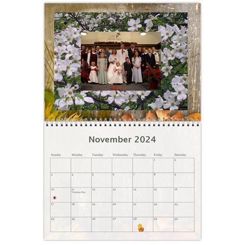 2024 Ring Family Calendar By Kim Blair Nov 2024