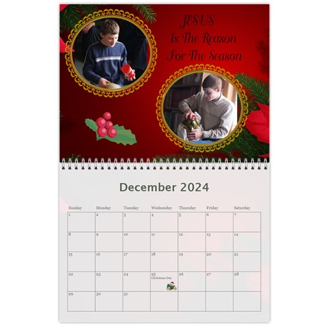 2024 Ring Family Calendar By Kim Blair Dec 2024