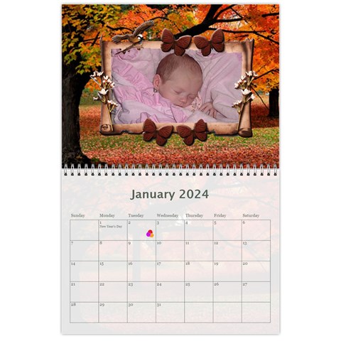 2024 Any Occassion Calendar By Kim Blair Jan 2024
