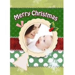 merry christmas - Greeting Card 5  x 7 