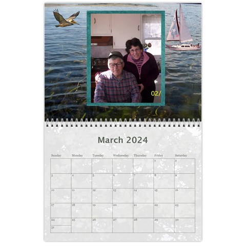 2024 Memory  Calendar By Kim Blair Mar 2024