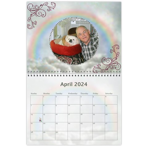 2024 Memory  Calendar By Kim Blair Apr 2024